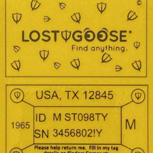 2.25 inch wide custom label